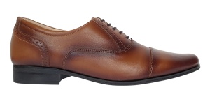 Pantofi barbati eleganti din piele naturala maro 893MD - Marimea 40 - Img 4