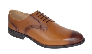 Pantofi barbati eleganti din piele naturala maro deschis - Marimea 43 - Img 6
