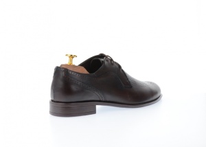 Pantofi barbati eleganti, din piele naturala, Maro, Milenium - CIUCALETI SHOES - Img 5