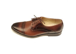 Pantofi barbati eleganti, din piele naturala maro Office Select - Img 2
