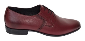 Pantofi barbati eleganti din piele naturala - Model Bordeaux Marimea 41 - Img 8