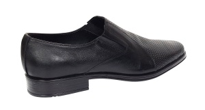 Pantofi barbati eleganti din piele naturala - Model fara siret Nik 02 - Img 4