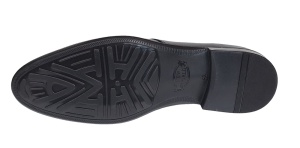 Pantofi barbati eleganti din piele naturala Negru 588N - Img 3