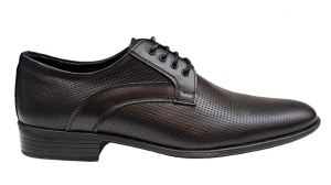 Pantofi barbati, eleganti, din piele naturala, Negru - GKR22N - Img 2