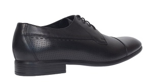 Pantofi barbati eleganti din piele naturala Negru Lucas 709NEGRU - Img 4