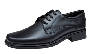Pantofi barbati eleganti din piele naturala POLITIE POMPIERI JANDARMI Negru PB2265N - Img 2