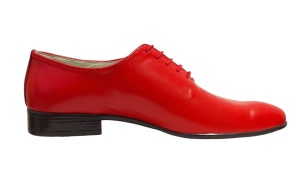 Pantofi barbati eleganti, din piele naturala, rosu, Enzo Class - GKR - Img 4
