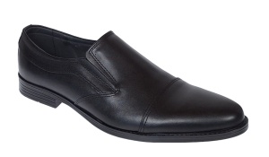 Pantofi barbati, eleganti, piele naturala, negru - LGKR87N