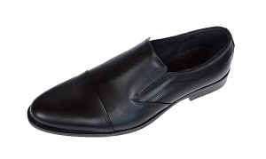 Pantofi barbati, eleganti, piele naturala, negru - LGKR87N - Img 8