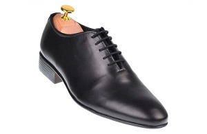 Pantofi barbati office, eleganti din piele naturala, negri, SCORPION, 024NBOX - Img 3