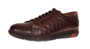 Pantofi barbati Sport Casual din piele naturala Maro 192M - Img 3