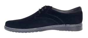 Pantofi barbati sport din piele naturala intoarsa - Model Negru Antilopa L - Img 4