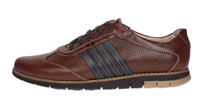 Pantofi barbati sport din piele naturala Maro - GKR92M - Img 3