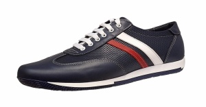 Pantofi casual barbati din piele naturala Bleumarin 102BLU - Img 6