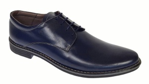Pantofi casual barbati din piele naturala Bleumarin GKR 859BLM - Img 6
