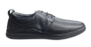 Pantofi casual barbati din piele naturala - Model Negru Colin 547N - Img 4
