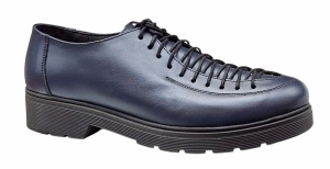 Pantofi casual dama din piele naturala - Model Bleumarin cu Negru PDGINABL - Img 4