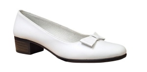 Pantofi dama casual din piele naturala , alb - STD21A - Img 3