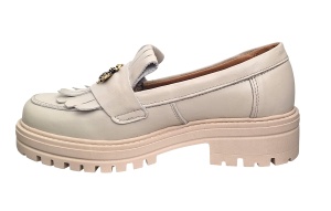 Pantofi dama casual din piele naturala Bej Latte Sasha - Img 5