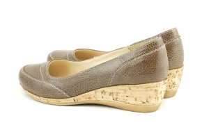 Pantofi dama casual din piele naturala, cu platforme - ROVI37CF - Img 2