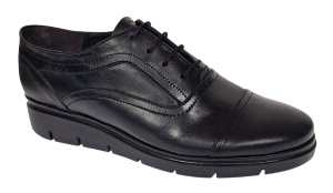 Pantofi dama casual din piele naturala, cu platforme - RUT2N