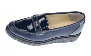 Pantofi dama casual din piele naturala, foarte comozi - P105BLBOXLAC - Img 5