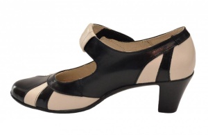 Pantofi dama casual din piele naturala foarte comozi - P13NBEJ - Img 3