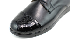 Pantofi dama casual din piele naturala - Made in Romania ROVI33N - Img 2