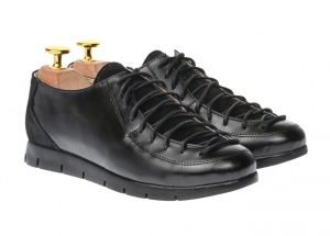 Pantofi dama casual din piele naturala - P515VELN - Img 2