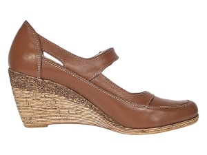 Pantofi dama cu platforma din piele naturala maro box P9154MBOX1 - Img 8