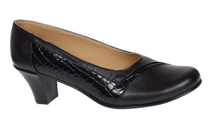 Pantofi dama eleganti din piele naturala Negru MVSP26NCR - Img 3