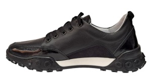 Pantofi dama sport din piele naturala - Model Negru VIK1645 - Img 2