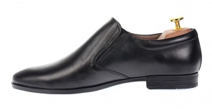 Pantofi eleganti barbati din piele naturala - Model Enzo Negru P361N - Img 2