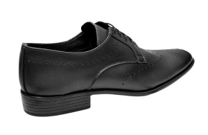 Pantofi eleganti barbati din piele naturala - Model Negru 131 - Img 6