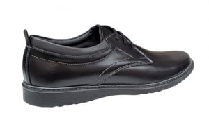 Pantofi sport, casual barbati din piele naturala box - 330NS - Img 4