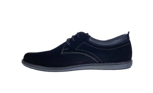 Reducere Marimea 41 Pantofi barbati casual din piele naturala antilopa TEN338VELN - Img 9