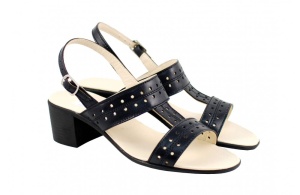 Reduceri Sandale dama din piele naturala - Model Negru LS7NBOX - Img 4