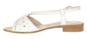 Sandale dama albe, din piele naturala, ROVI Design - S36A - Img 5
