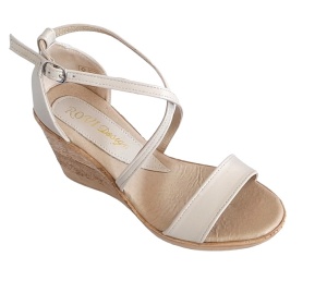 Sandale dama din piele naturala bej S7BEJ2 - Img 2