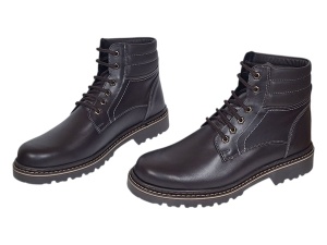 Bocanci barbati din piele naturala neimblaniti maro All Season GKR79MBOX - Img 2