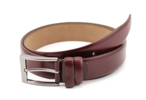 Curea barbati eleganta din piele naturala visnie DR136VIS - Img 1