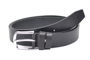 Curea barbati eleganta pentru costum, din piele naturala 3.8cm - CNC2481N - Img 2