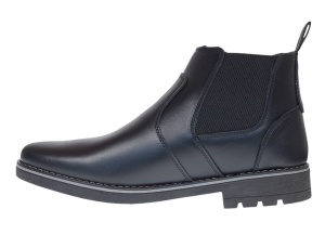 Ghete barbati, casual, din piele naturala, imblanite, GKR 4100N - Img 5