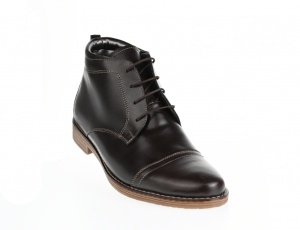 Ghete barbati din piele naturala casual-elegant, imblanite, Bond1M