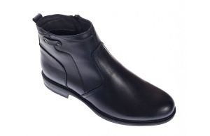 Ghete barbati din piele naturala imblanite KRAFT GF203N - Img 4