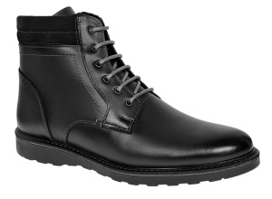 Ghete barbati sport casual din piele naturala cu fermoar (imblanite) Corsa GKR95N