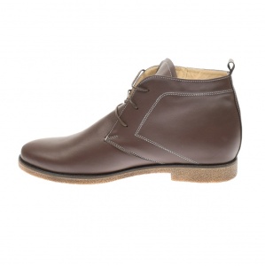Ghete dama, maro, casual, din piele naturala - G01MBOX - Img 2