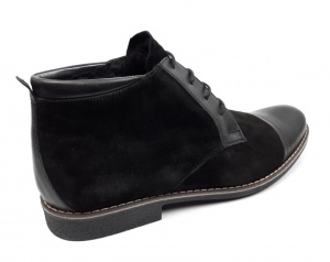 Marimea 42 Ghete barbati casual - elegante din piele naturala - Made in Romania LGB03NVELBOX - Img 4