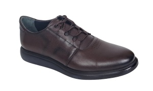 Oferta 41, 44 Pantofi casual barbati din piele naturala Maro - VIK1316L