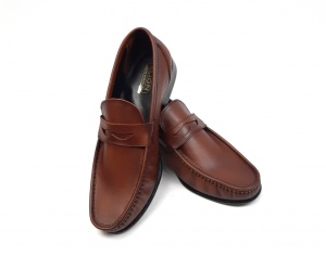 OFERTA MARIMEA 39, 44 Pantofi barbati din piele naturala de culoare maro - LSC1M - Img 7